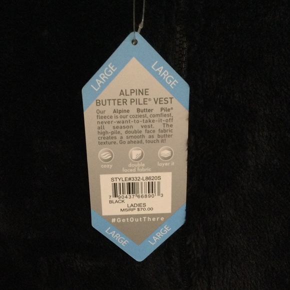 Free Country Alpine Butter Pile Vest - Picture 5 of 10